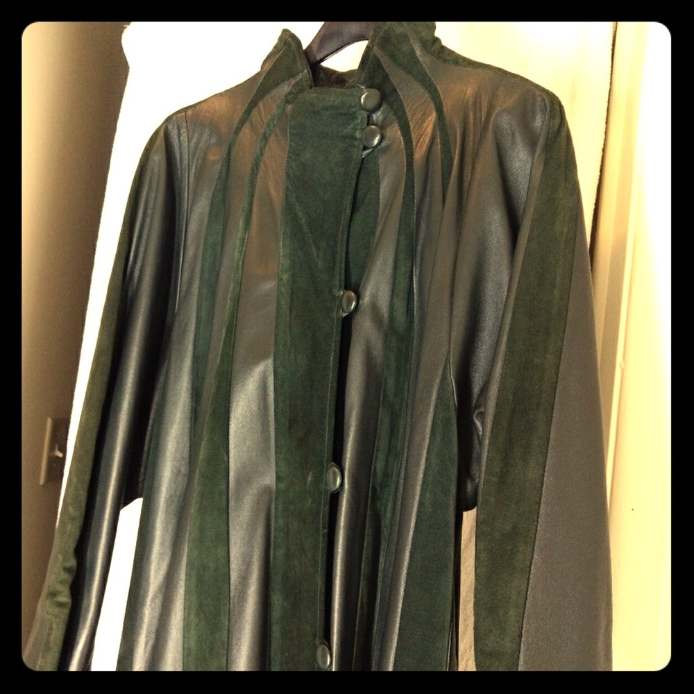 Leather & Suede Coat